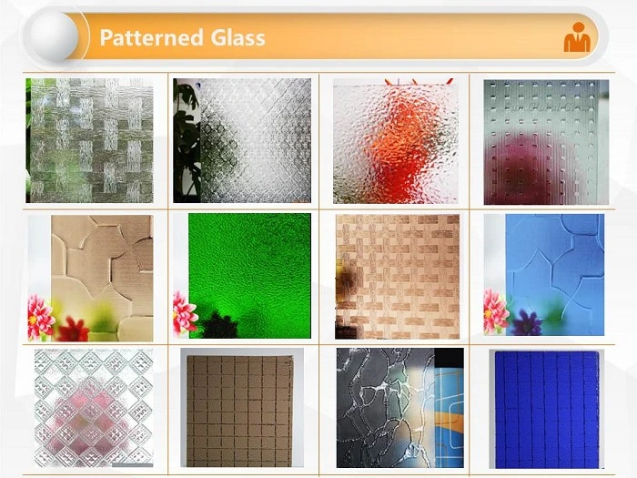 Colored Patterned Glass Use for The Window, Buliding Ect