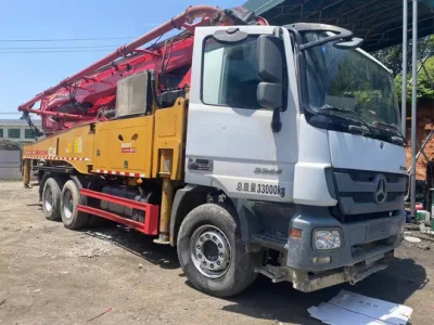Venta caliente a buen precio para maquinaria de equipos de construcción usados ​​2019 camiones bomba de 49m de San Y fabricados en China